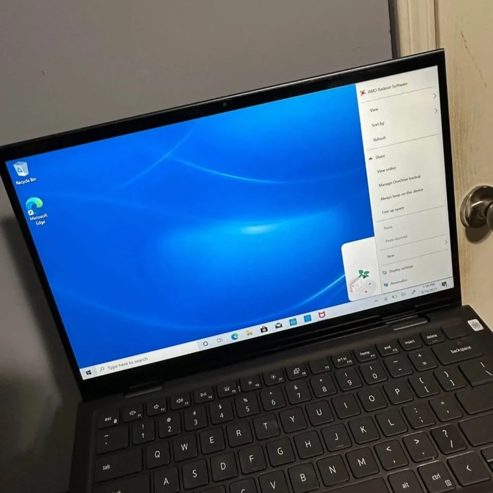 Dell Silver Laptop